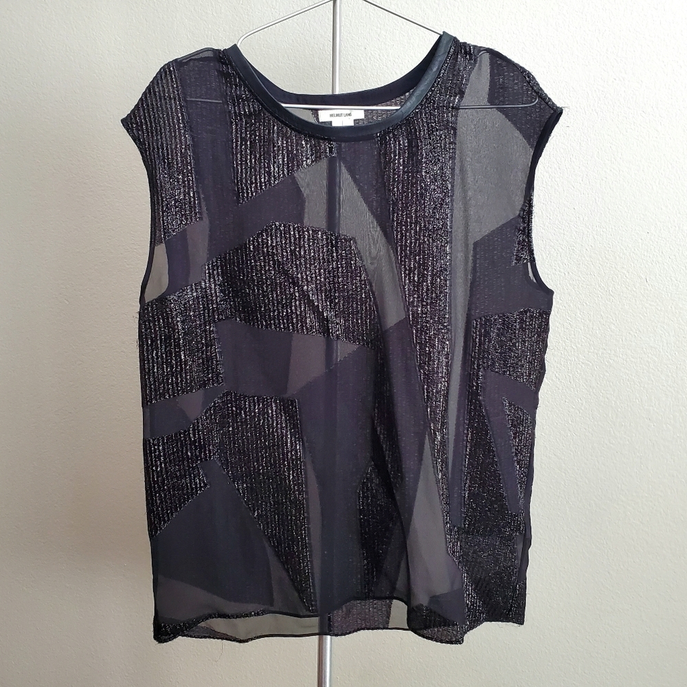 Black Helmut Lang Tank